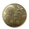 Bronze commemorative coin for American paratrooper fighter jets, collectible coin, relief painted coin, commemorative medal