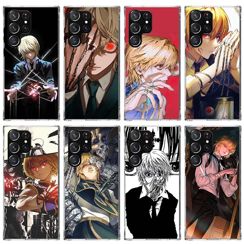 Huner X-Hunters Kurapika Phone Case For Samsung Galaxy S26 S25 Edge S24 S23 Ultra S22 Plus S21 S20 FE Soft TPU Back Cover Funda