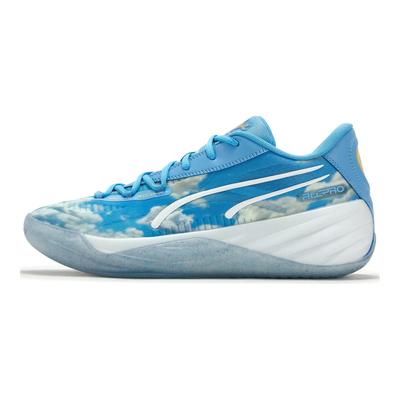 Dennis Schröder x All-Pro Nitro Clouds Unisex-Sneaker Blau Team-Hellblau Weiß 311358-01