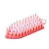 Concave Convex Design Folding Shoe Brush Household Cleaning Brush Ring Hanging