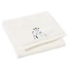 Snoopy Bath Soft and Fluffy with Hollow Yarn for Lightweight with Embroidered Watairo White Towel, 60x120cm, Washable, 100% Cotton, No-Twist