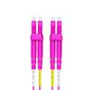 Shengwei LC-LC OM4 Multimode Duplex Fiber Optic Patch Cable
