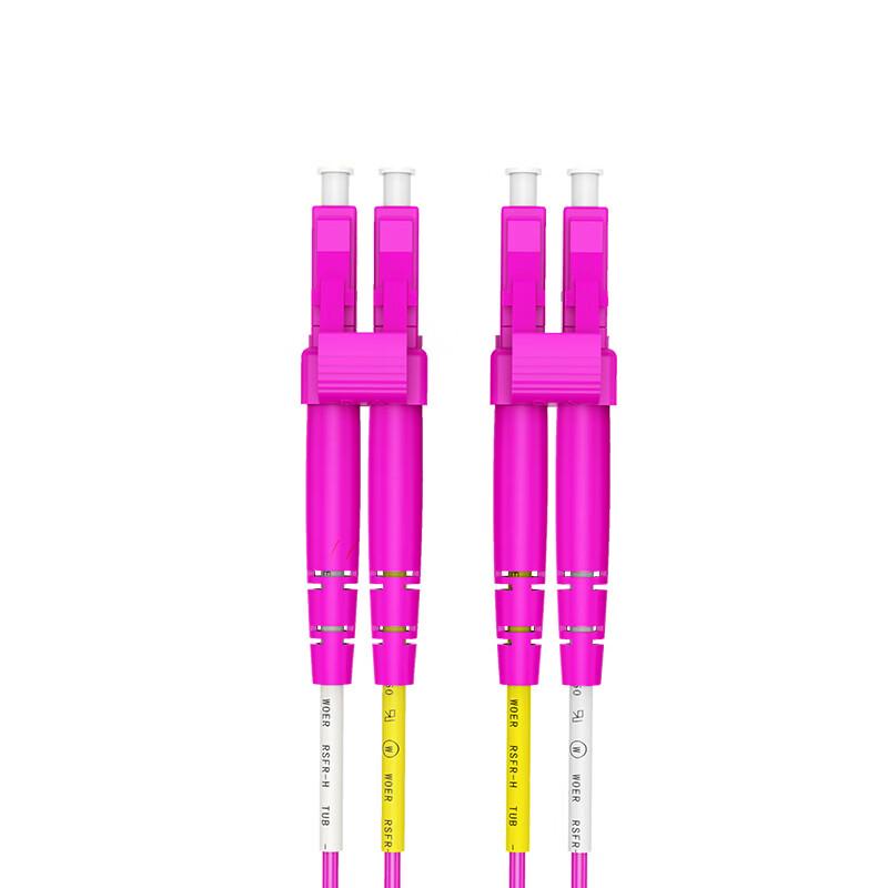 Shengwei LC-LC OM4 Multimode Duplex Fiber Optic Patch Cable