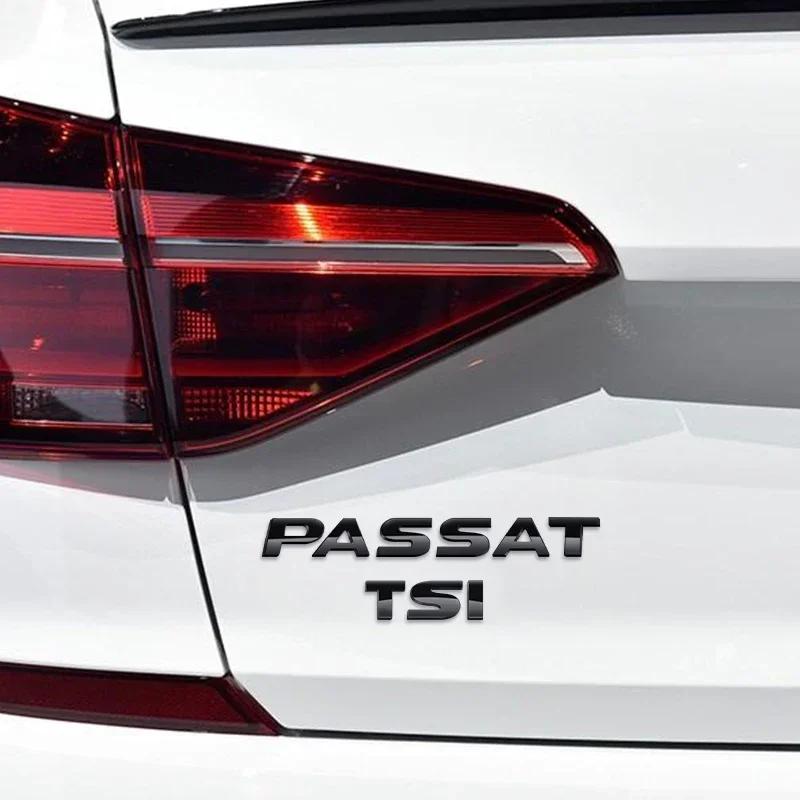 2026 Neu Für VOLKSWAGEN VW Chrom PASSAT ABS Aufkleber Auto Styling Auto Heckklappe Karosserie Seitenkotflügel Abzeichen Buchstaben Logo Emblem Labe