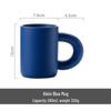 Changqi Chubby Creamy Spotted Ceramic Mug