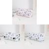 Cartoon Print Pencil Case With Large Capacity For Students And Makeup Storage
