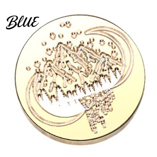 Retro Wachssiegel Relief Graviertes Stempel Vintage Kopf Kopf Messing Europäisch Geprägt Dekoratives Siegel für Hochzeitseinladung Umschlag Tagebuch