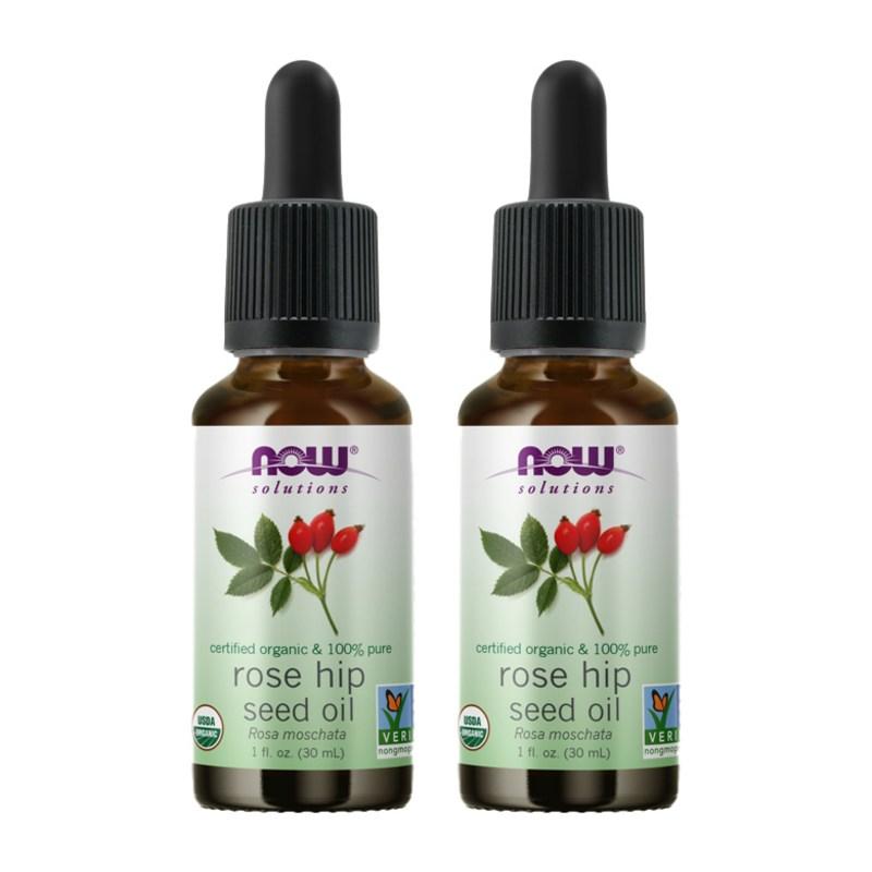 Now Foods Pure & Certified Rosehip Seed Oil, 30ml, 2 pcs