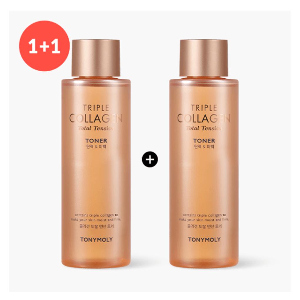 Tony Moly Triple Collagen Total Tension Toner (1+1)