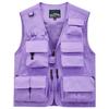Men's Quick-Dry Multi-Pocket Vest for Fishing, Outdoor Work, Photography, and More - Plus Size Available