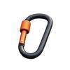 Aluminum Alloy Carabiner D-Ring Shape Key Chain Clip Hook Camping Outdoor Buckle