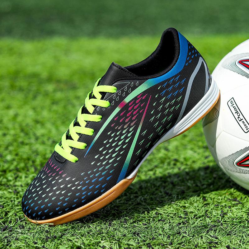 Indoor Soccer Shoes Men's Non Slip Futsal Sneakers Society Soccer Cleats Professional Football Boots Men's Tennis Training Shoes