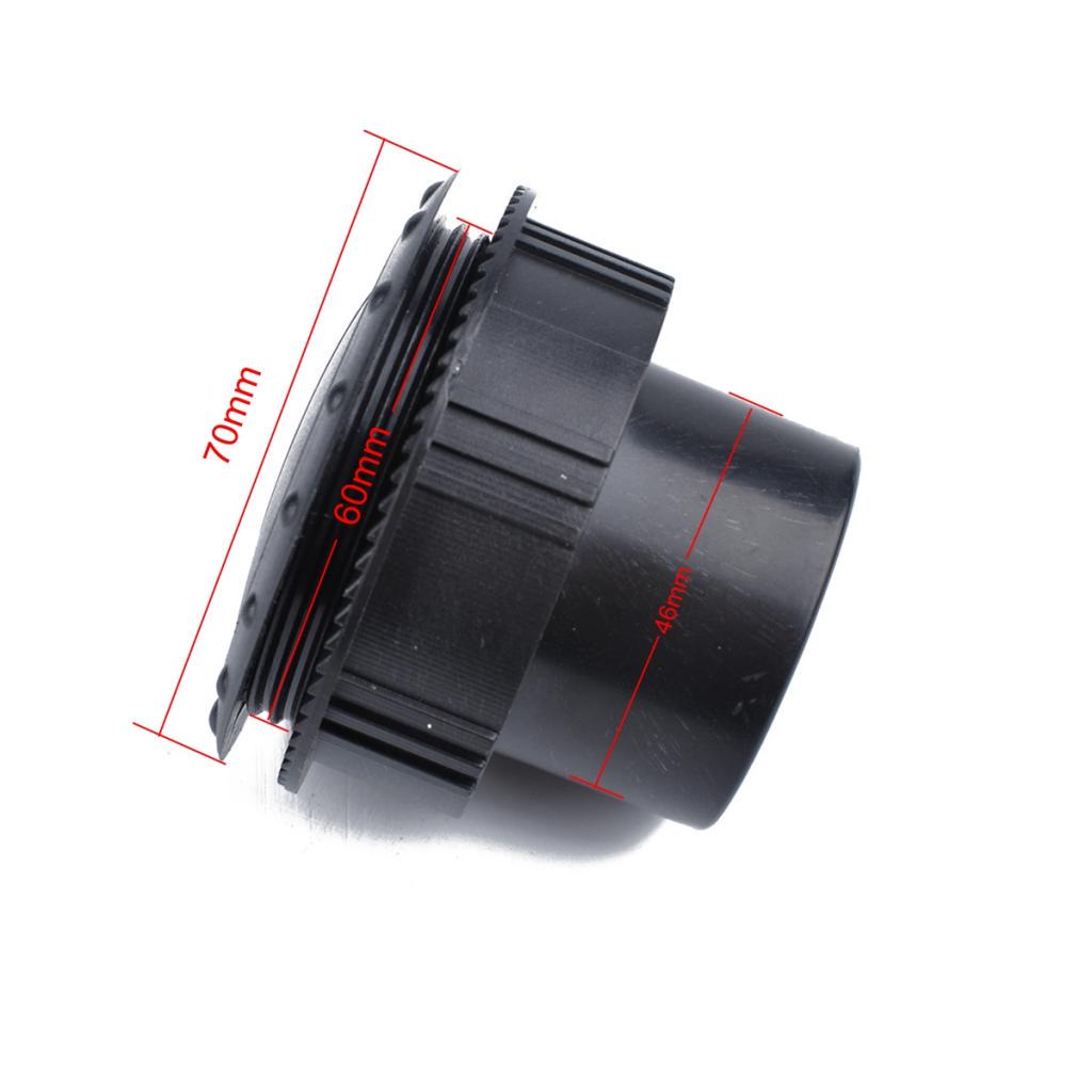 60mm Vent Air Outlet Rotating Interior Round Round Ceiling Ceiling Car Rv Atv A C Air Conditioning Air Vent Outlet Tab