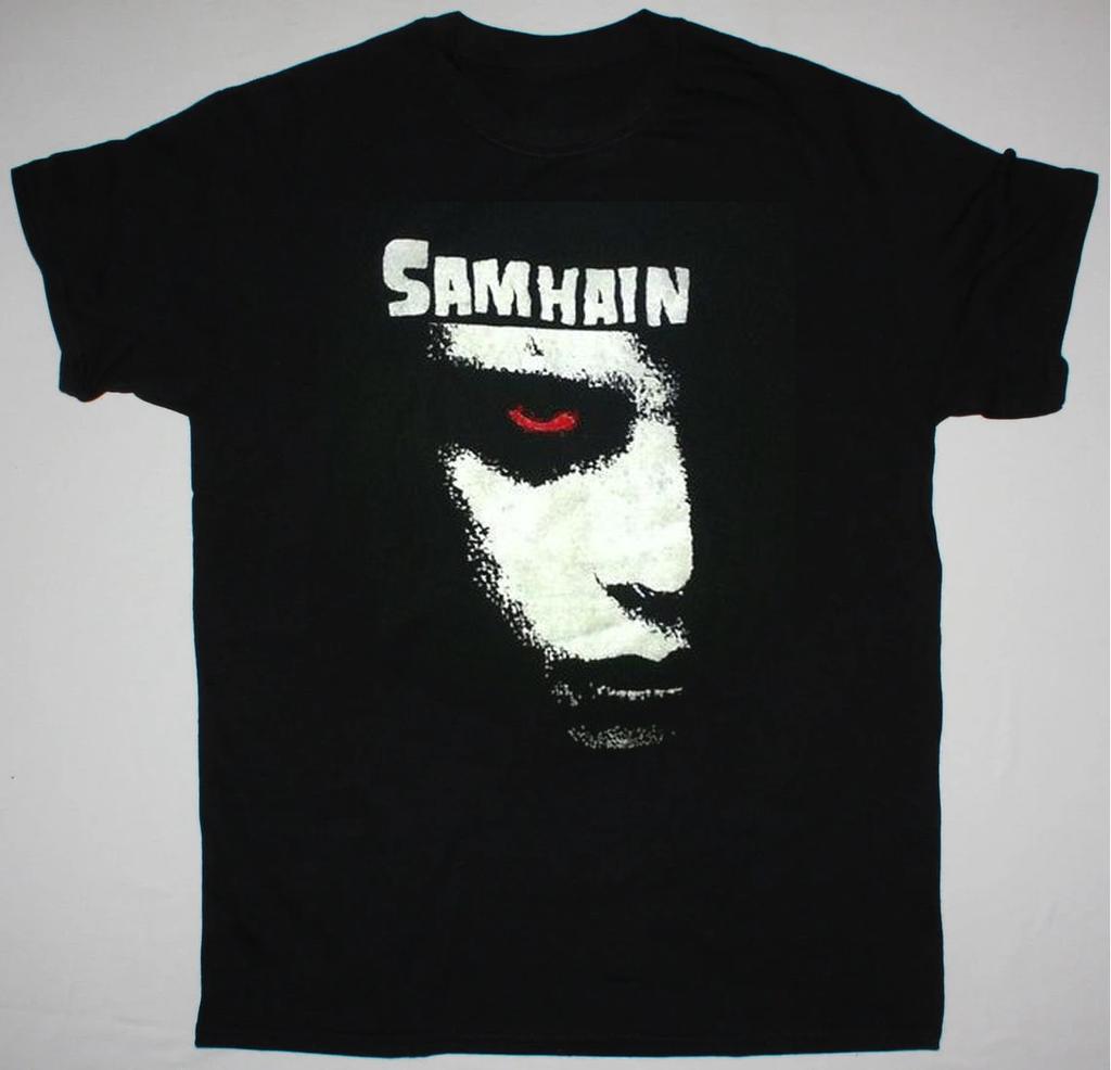 26 Samhain Band Schwarzes T-Shirt Baumwolle Volle Größe Unisex S-5XL FM78 Unisex T-Shirt
