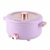 Electric Cooking Pot 3.5L 3 Temp Modes Antisticking Multi Function Electric Cooker for Home Cooking