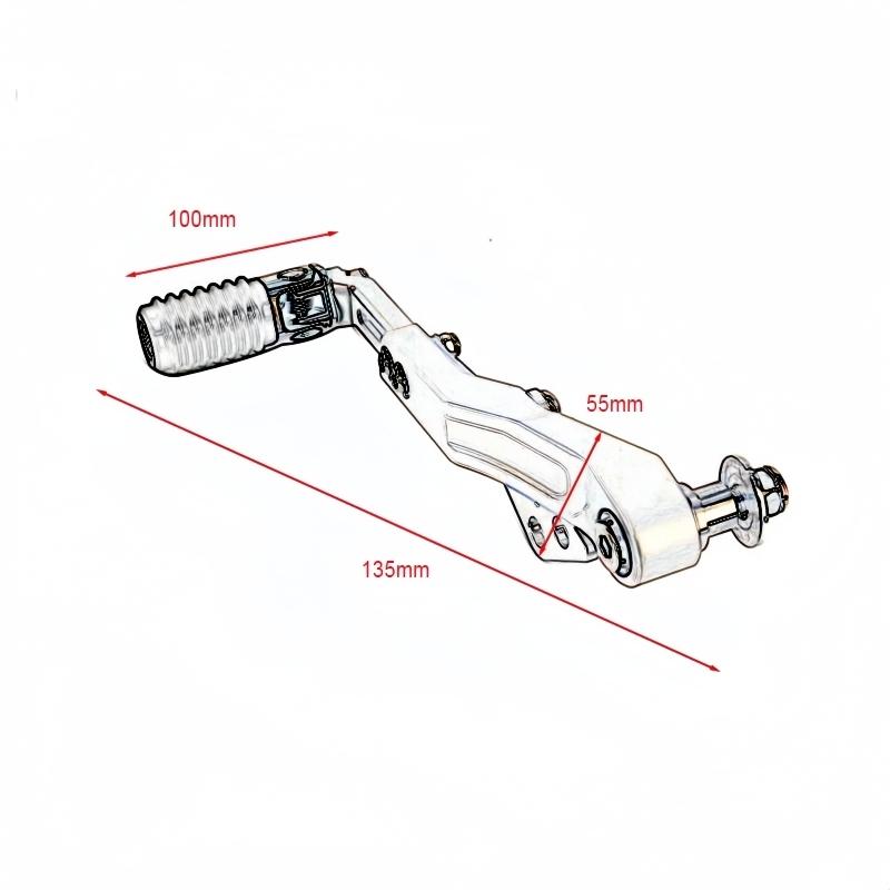 Motorcycle gear lever Accessories Adjustable Gear Shift Lever for BMW R1200 R1250 1200 1250 GS R1200GS R1250GS LC ADV 2014-