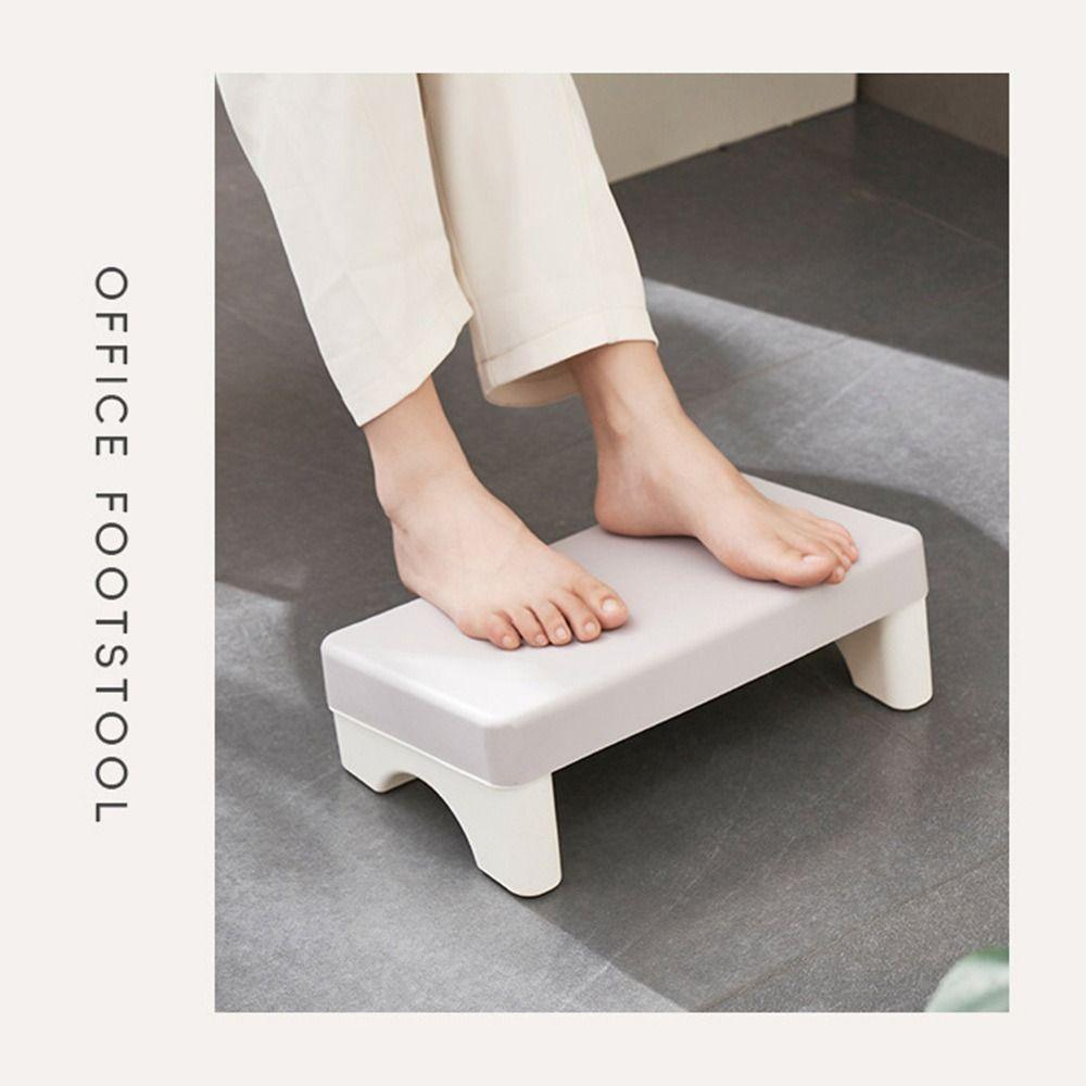 Oblique Foot Rest for Under Desk Ergonomic Foot Rest Stable Foot Stool Office Use