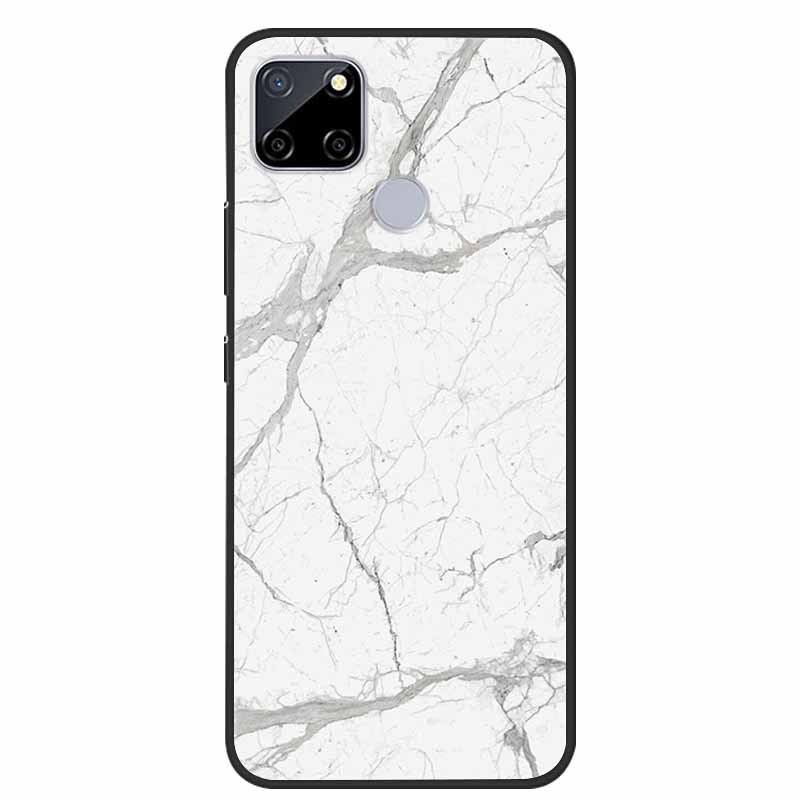 Für Realme C25 Hülle Marmor Silikon TPU Weiche Abdeckung Handyhülle Für OPPO Realme C25S C25 S Funda Stoßfest Coque RMX3191 Capa