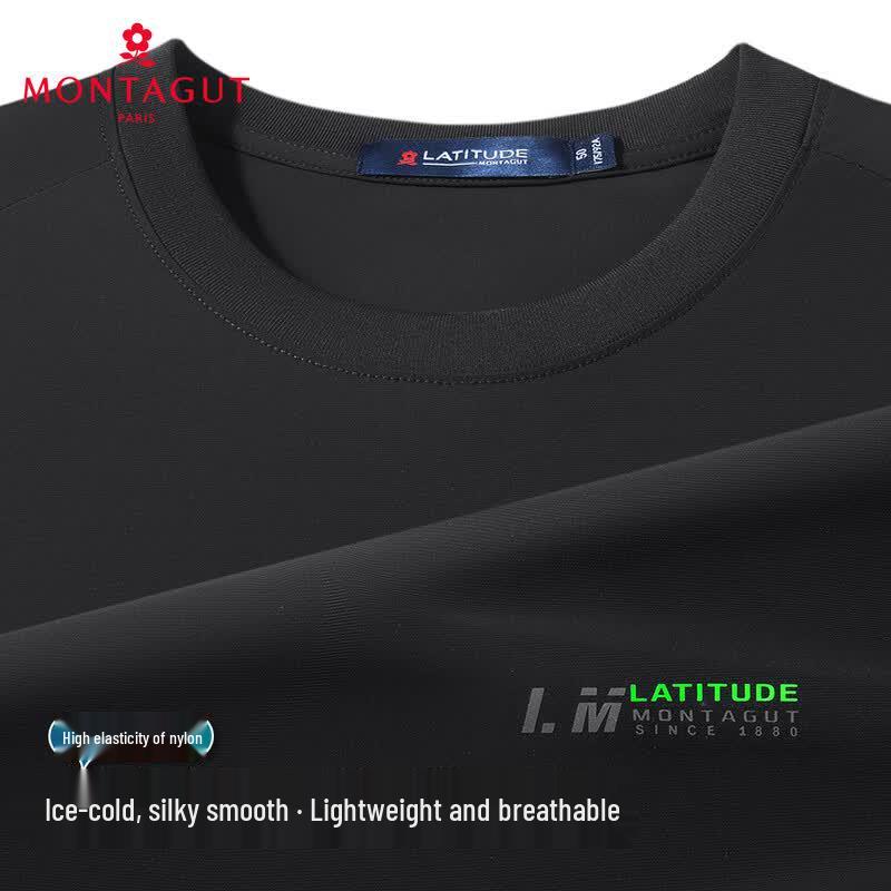 

MONTAGUT Men s Icy Smooth & Breathable Short Sleeve T-Shirt XL