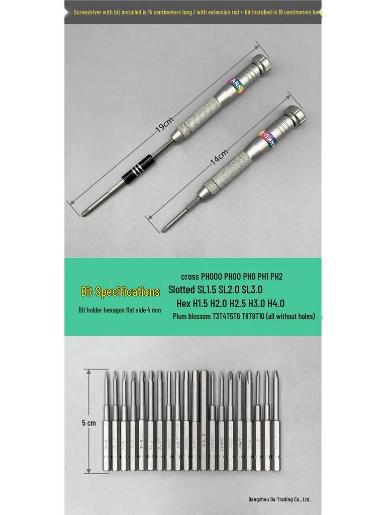 DJI Mini 3/4 Pro & Mavic 3/AIR 3/2S Drone Schroevendraaier Reparatieset