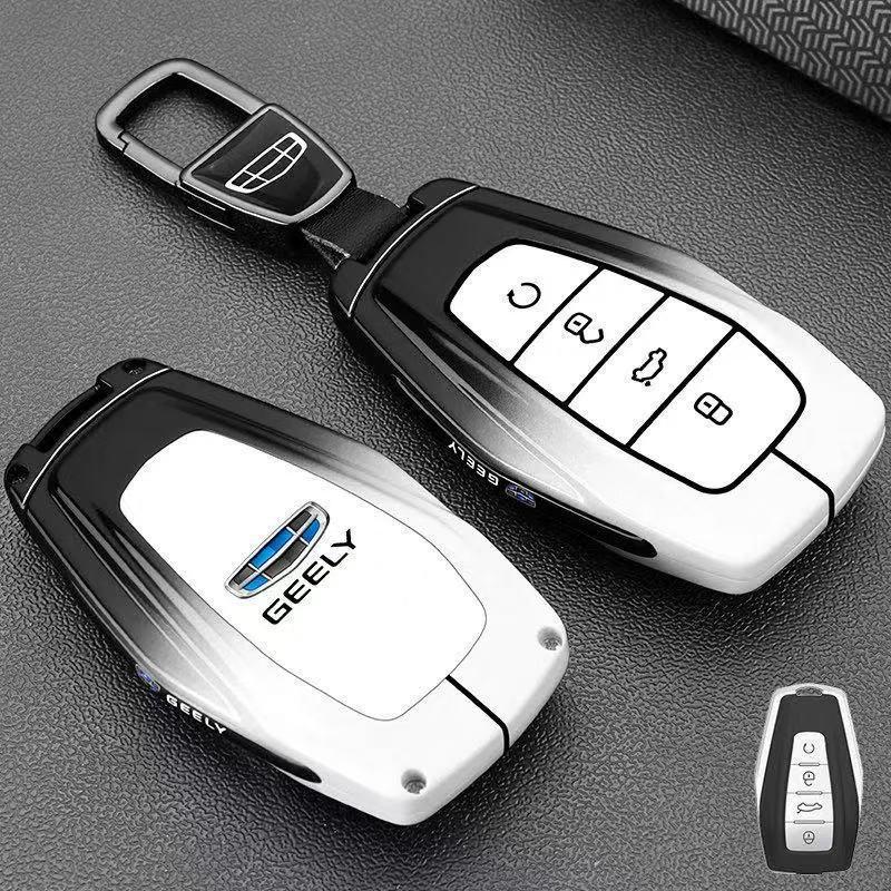 Compatible with Geely Haoyue L, Xingyue L, Boyue L, Xingrui, BinYue, ICON, Binrui, Geometry A Car Key Shell.
