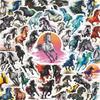 56-Piece Horse Watercolor Stickers for Phone, Cup, Journal & Kids' Crafts - Waterproof & Cute