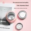 230ml Mini Tazza Termica in Acciaio Inossidabile 316 Borraccia Sottovuoto Portatile alla Moda da Tasca per Caffè Tè Borraccia Termica Tumbler