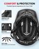 Unisex Kids Sports Helmet Full Face Detachable Chin Guard Washable Liner Adjustable Dial CE Riding Helmet