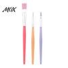 High Elasticity Art Brushes 6PCS Paint Brush, with Candy Colored Design, Flexible Nylon Oil Painting Bristles for Watercolor Acrylic Artist Supplies