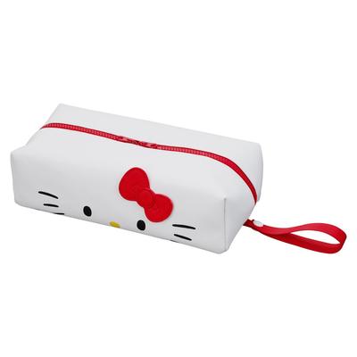 SEIWA Sanrio Car Tissue Box Hello Kitty Tissue Box Cover PU Officially Licensed HELLO KITTY SANRIO Product Cover, Non-Slip KT565, Fabric, Non-Slip,