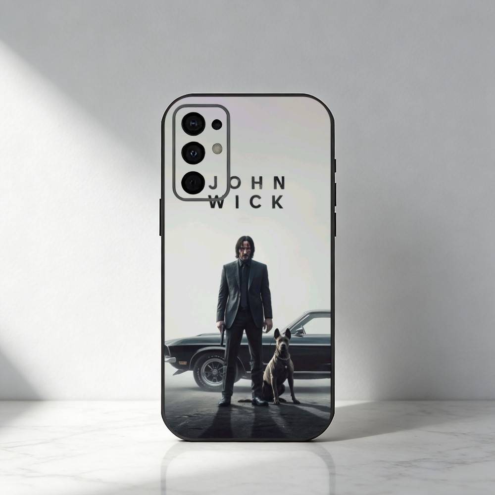 Movie John-Wick Phone Case For Samsung S25,S24,S21,S22,S23,S30,Ultra,S20,Plus,Fe,Note,5G Black Cover