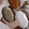 Japanese Style Ceramic Plate Irregular Rectangle Dish Creative Retro Tableware for Home Kitchen