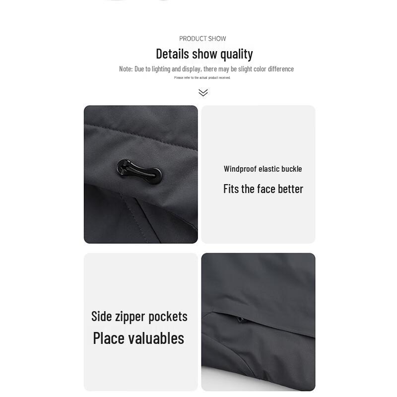 PLAYBOY Men's Hooded Padded Jacket