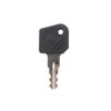 LUCKYROC Forklift Spare Parts Ignition Key Assy. 0009701304 801 for Linde 386-02 387-01 388-01 1275-01 1276-01 OEM Quality 2 PCS