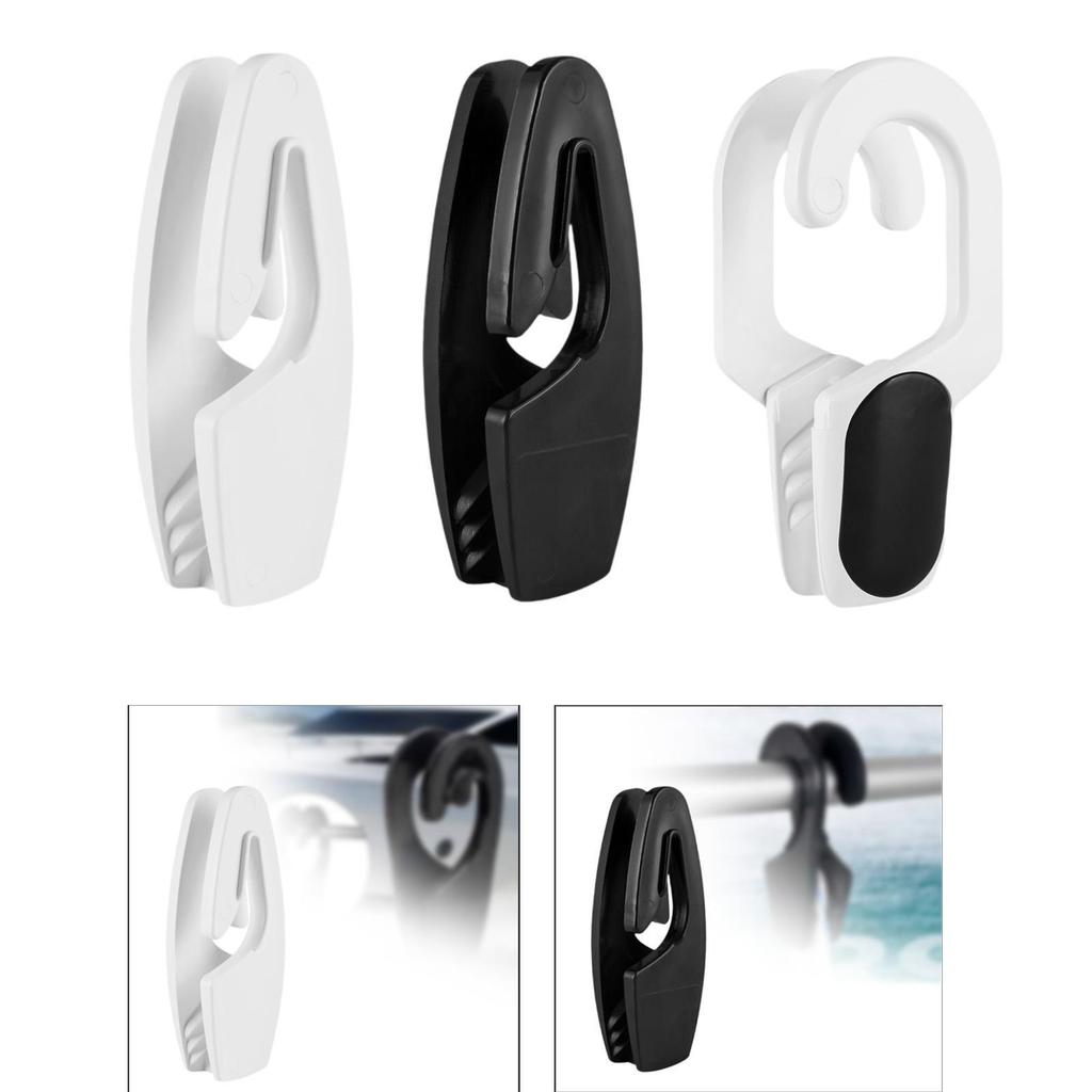 Marine Rail Mount Fender Hook Premium Nylon Portable Multifunctional Accessory for Yacht Rails