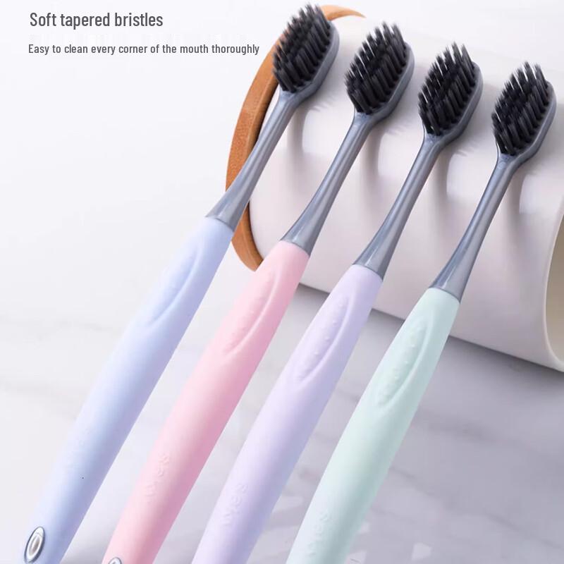 Shuke Carbon Filament Energy Toothbrush 4-Pack