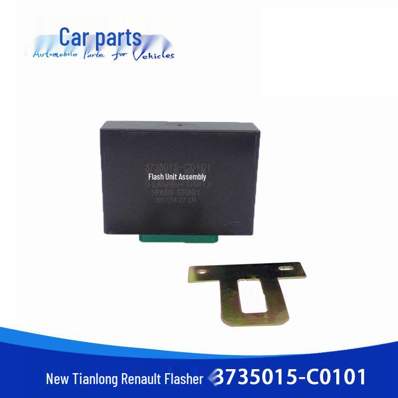 3735015-C0101 - Electronic Flasher Assembly and Alarm for Dongfeng New Tianlong Turn Signals