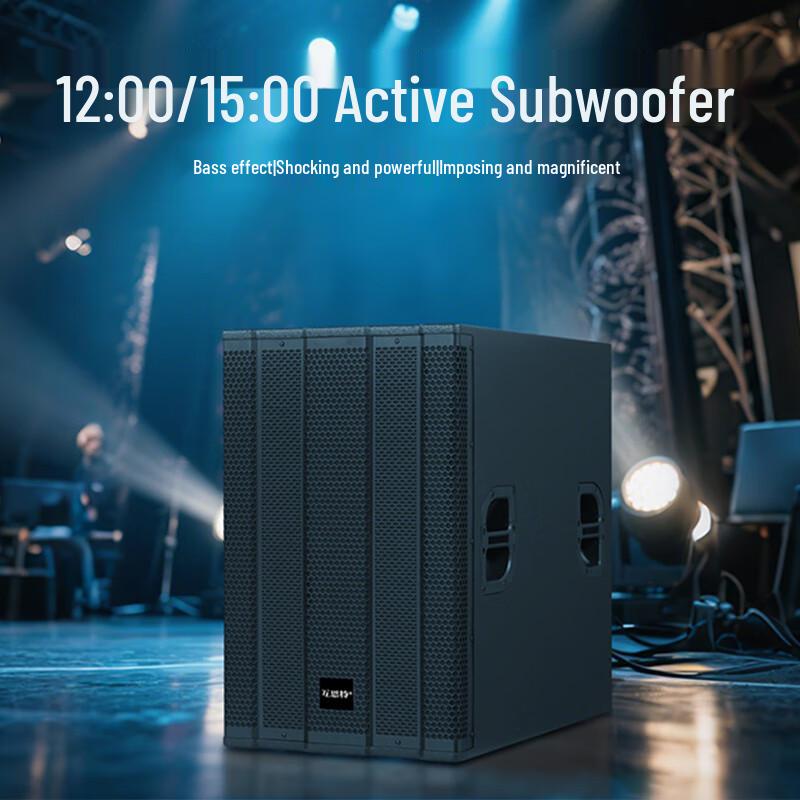 HooSute DW-212 Dual 12-inch Pro Passive Subwoofer (CN Version)
