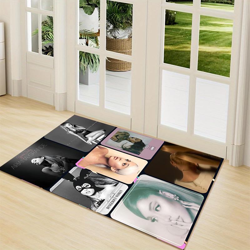 Artistic Expressions Music Covers Carpet Rug Soft Washable Antislip Home Living Room Sofa Mats Personalized Christmas Rug