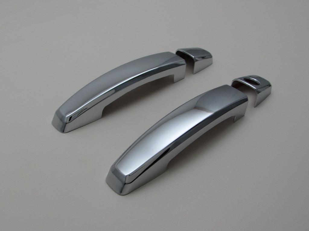 BRIGHTZ Chrome Door Handle for Chevrolet Camaro 27610 Covers/Knobs (2010-2015 Models) [DHC-NOBU-300]