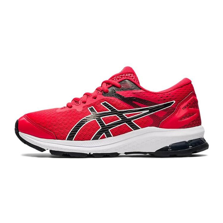 (GS) ASICS GT-1000 10 Electric Red Black Kids 1014A189-601 EU 39.5