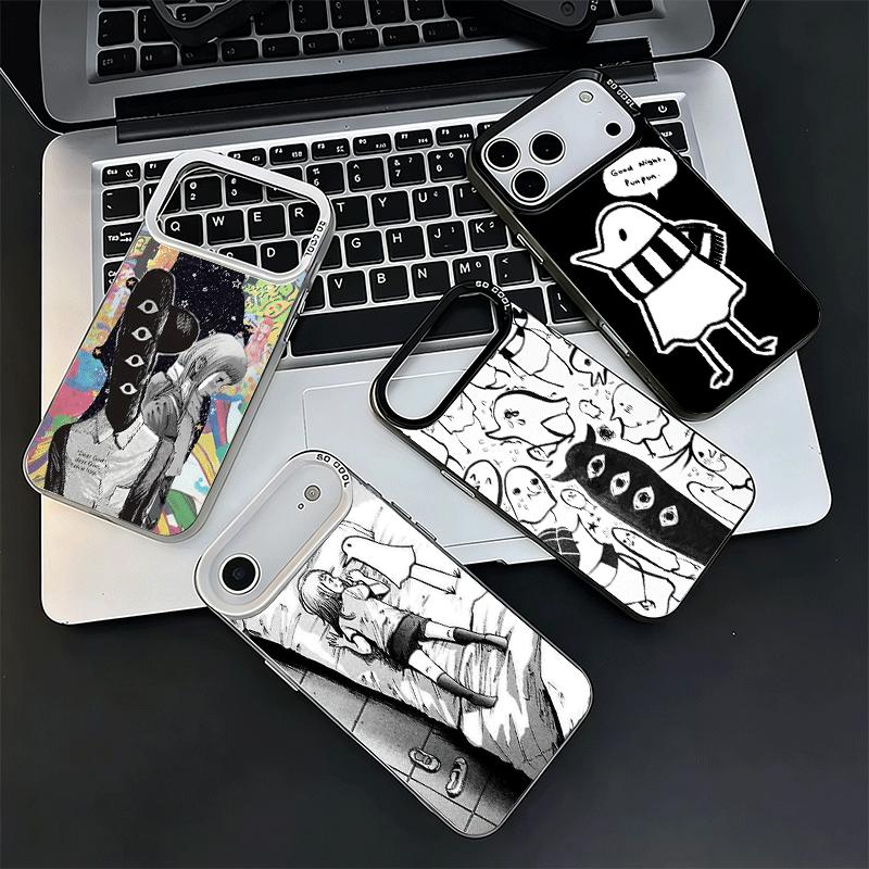 Oyasumi Punpun Anime Shockproof Phone Case for iPhone 17 Air 16 16E 15 Pro Max 14 Plus 13 Mini 12 Back Cover Anti Fall Fundas