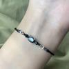 Handmade Cute Black Cat Animal Couples Bracelet for Women Strap Rope Bracelets Friendship Couples Jewelry Gift