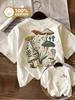 Whimsical Mushroom Unisexs Retro Print Tshirt 100 Cottonsoft Crew Neck Short Sleeve Top Vintage Shirt Streetwear Y2k Top