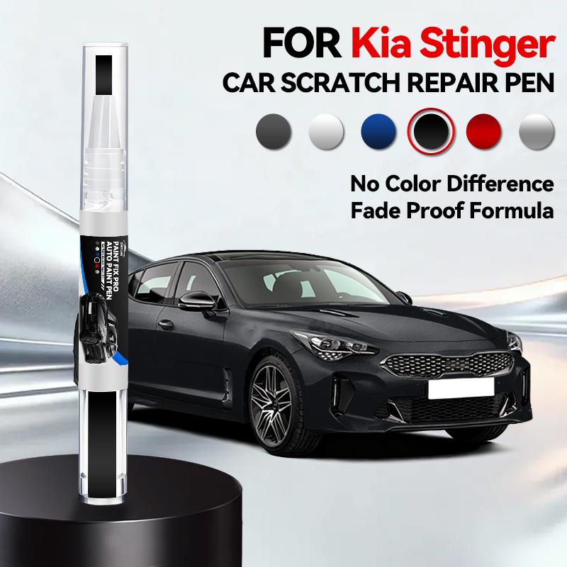 

Car Paint Repair Pen For 2017-2023 Kia Stinger Paint Scratch Repair Accessories Black ABP Silver C4S White SWP Orange Red чорний