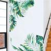 Tropical Leaves Plant Wall Stickers Decal Home Living Room Bedroom Decor Art Mural