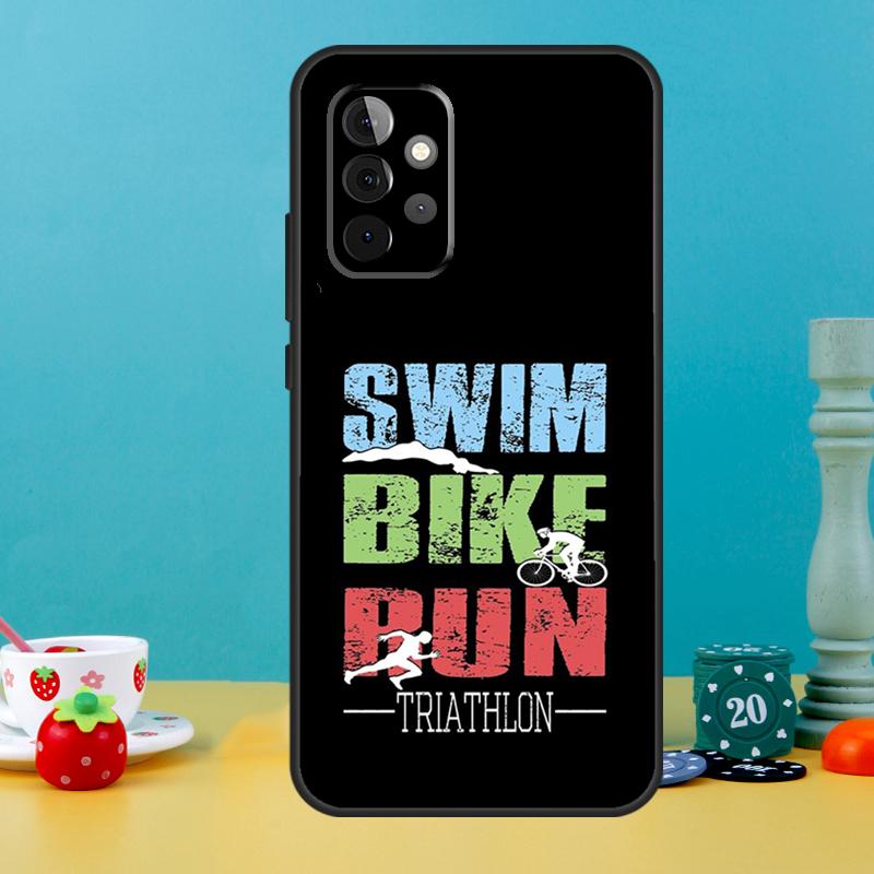 

Triathlon Tri Life Swim Bike Run Case For Samsung Galaxy A55 A56 A36 A54 A34 A14 A05 A16 A26 A12 A32 A52 A13 A33 A53 A15 A35 Samsung A52