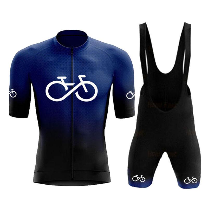 2026 Men's Summer Sweat Absorbing Cycling Suit Bicycle Short Sleeve Breathable Mountain Bike Clothing
