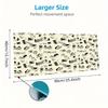 Penguin Adventure Large Size Mouse Pad Large Gaming Table Cushion Nonslip Laptop Tablet Big Mousepad Xxl Mat Mini Pc Playmat With Lock Edge