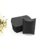 100Pcs Pillow Candy Box Kraft Paper Christmas Gift Packaging Boxes Candy Bags Wedding Favors Birthday Party Decorations